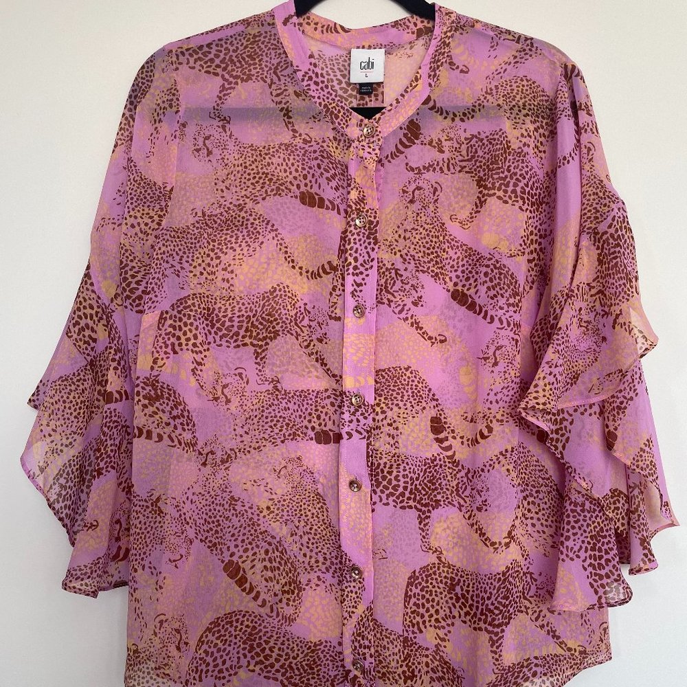 Cabi Minx Blouse Size L
